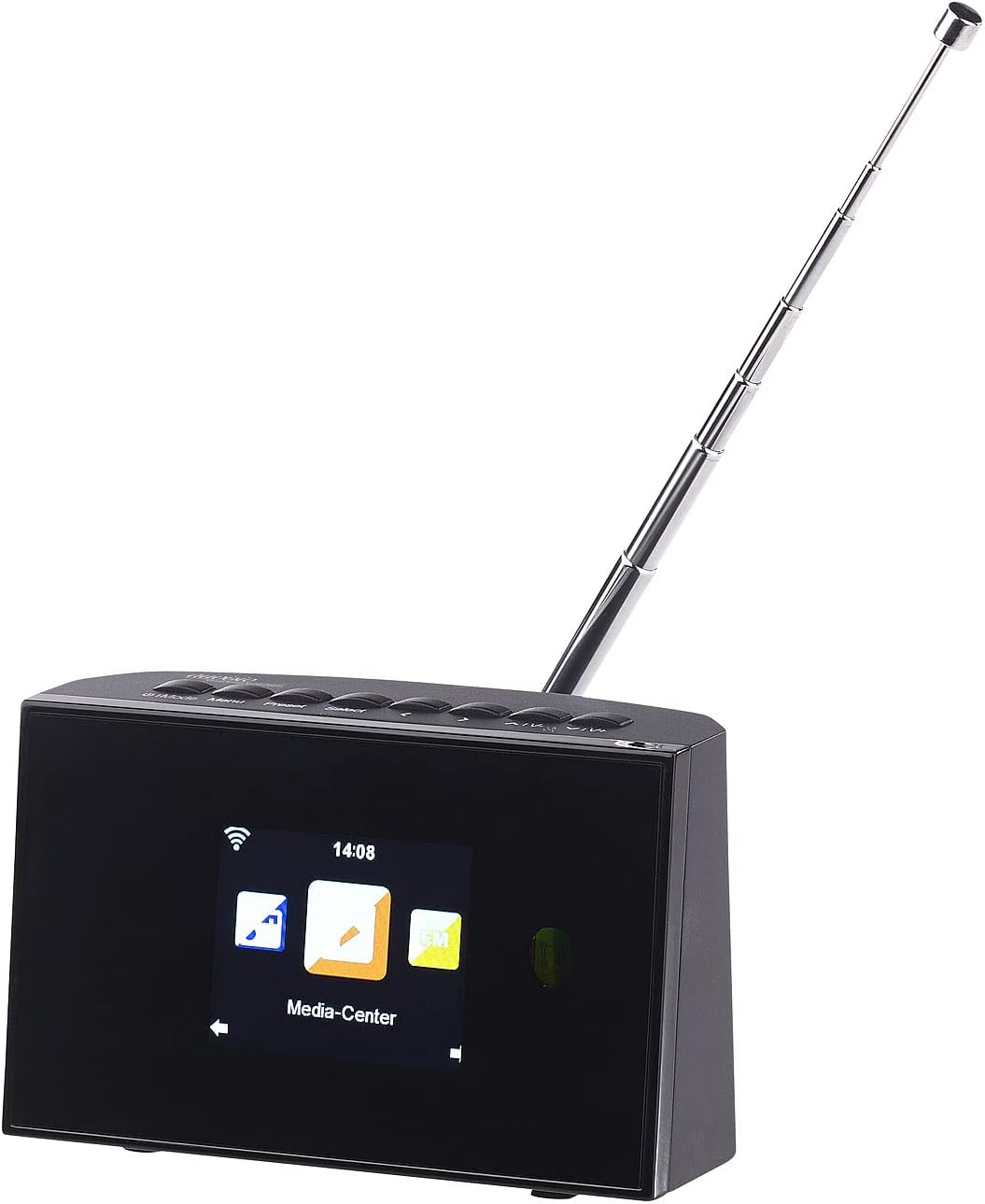VR-Radio Internet Radio Empfänger: WLAN-HiFi-Empfänger (Tuner) für Internetradio und UKW, Fernbedien