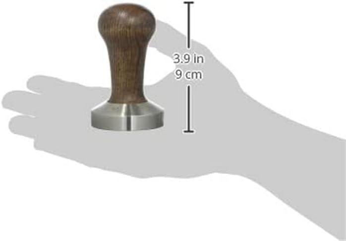 Motta x Trichter, Edelstahl + Holz, Brown, 54 mm 54 mm Brown, 54 mm Brown