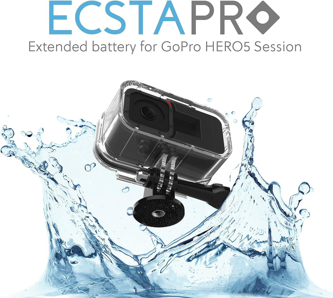 SABRENT Camcorder-Akkus - EcstaPro erweiterte Batterie für GoPro HERO5 Session (GP-KT5S) Battery Ext