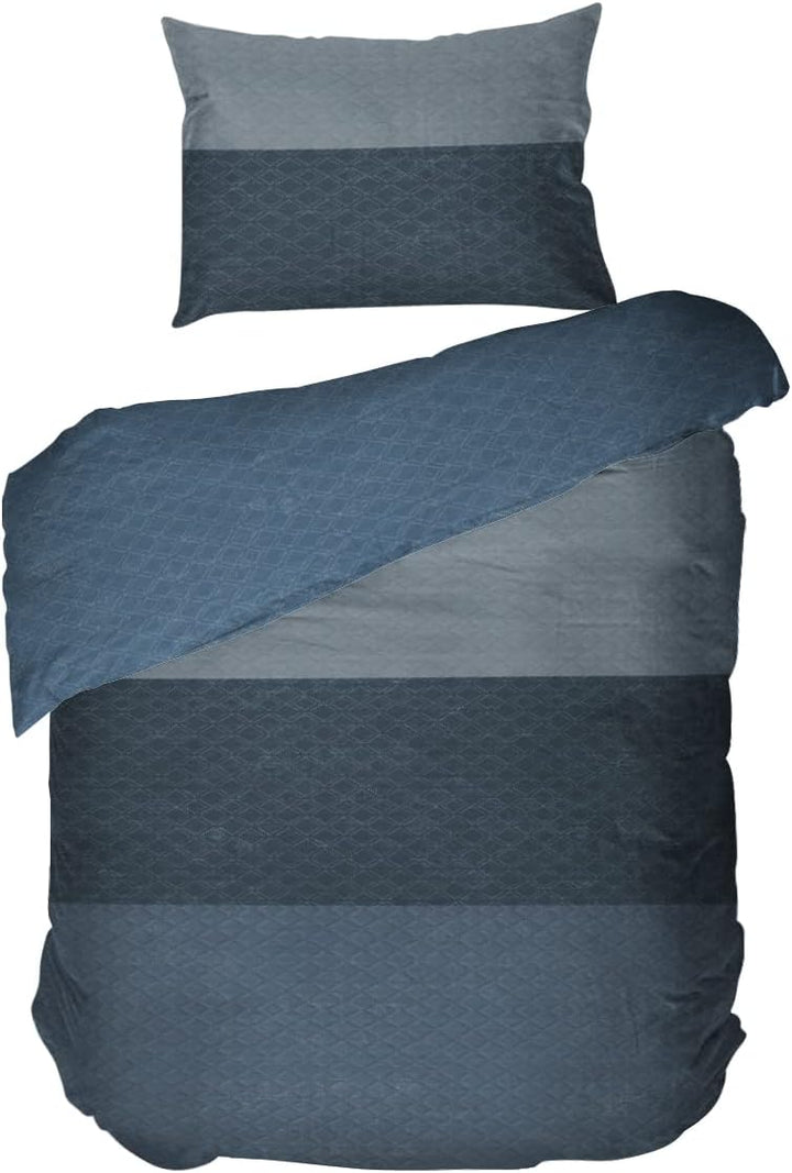 DILIOS Bettwäsche-Set, Baumwolle, Mehrfarbig, Einzelbett