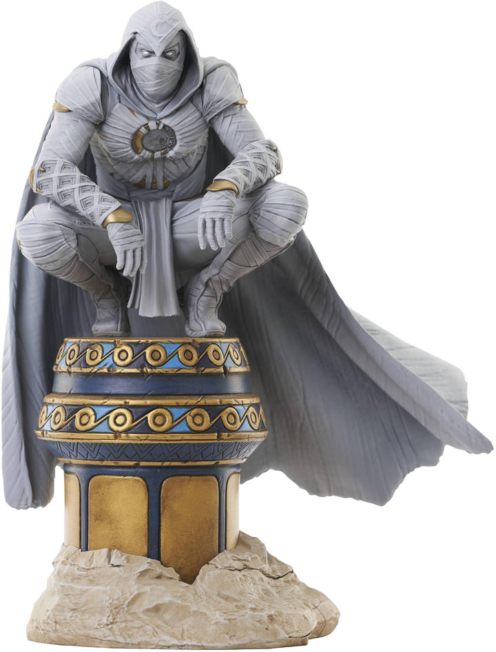 DIAMOND SELECT TOYS LLC Statue Caballero Luna auf ägyptischem Pilar 25 cm