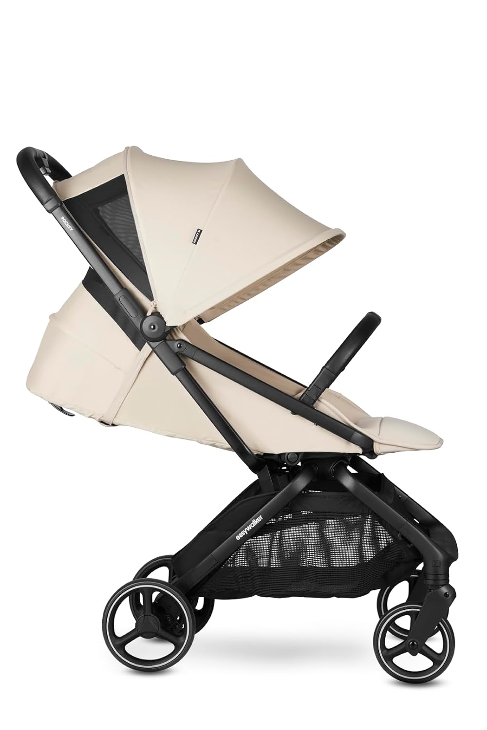 Easywalker Rockey M Kinderwagen & Buggy 0-22 kg, Kompakt & Leicht, Einhand-Faltmechanismus, Verstell