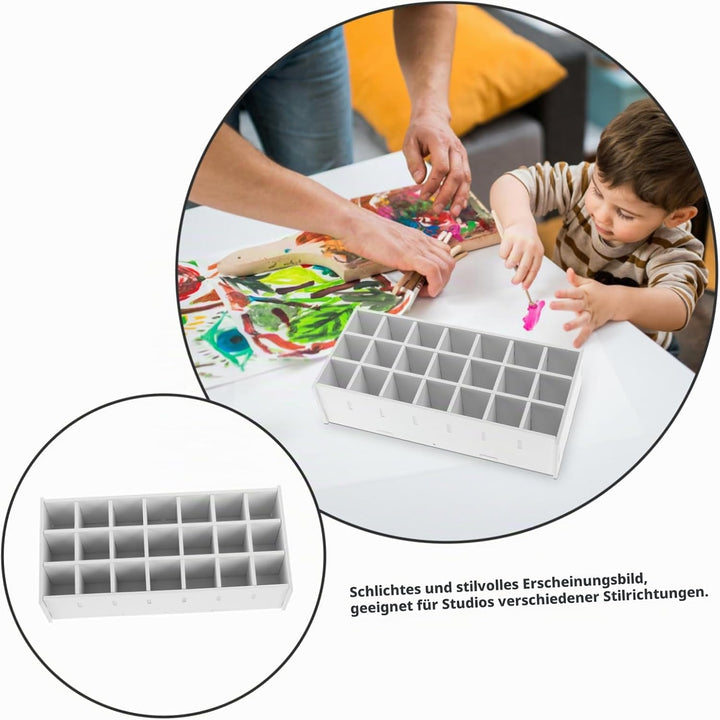 Anneome Kunststudent Must-have Farbe Lagerung Stand Holz Farbe Rack Pigment