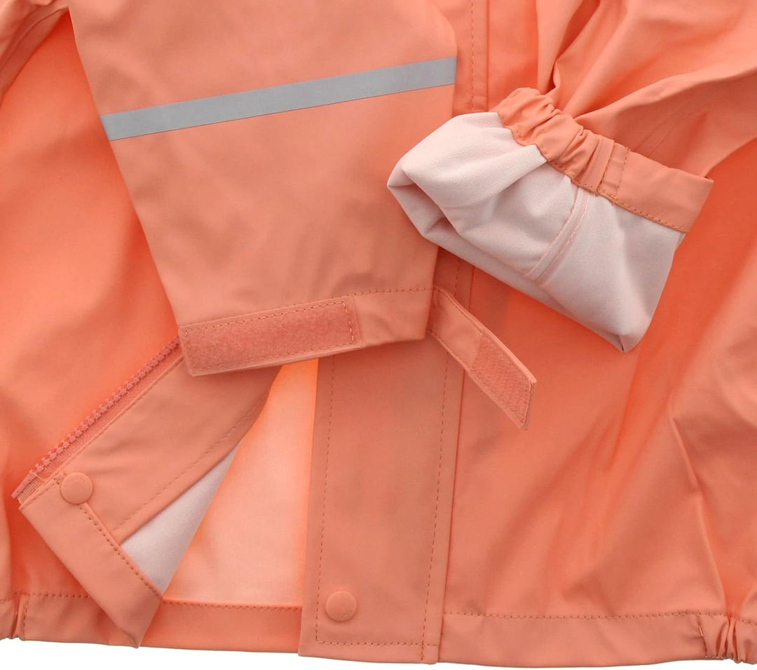 Celavi Unisex Baby Regenanzug Regenanzug 80 Orange, 80 Rosa