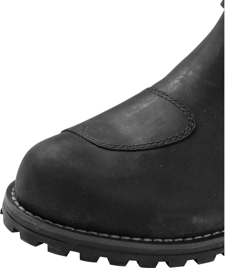 Spirit Motors Urban Lederstiefel 1.0 – Wasserdicht – Robustes Leder 41 EU Schwarz, 41 EU Schwarz