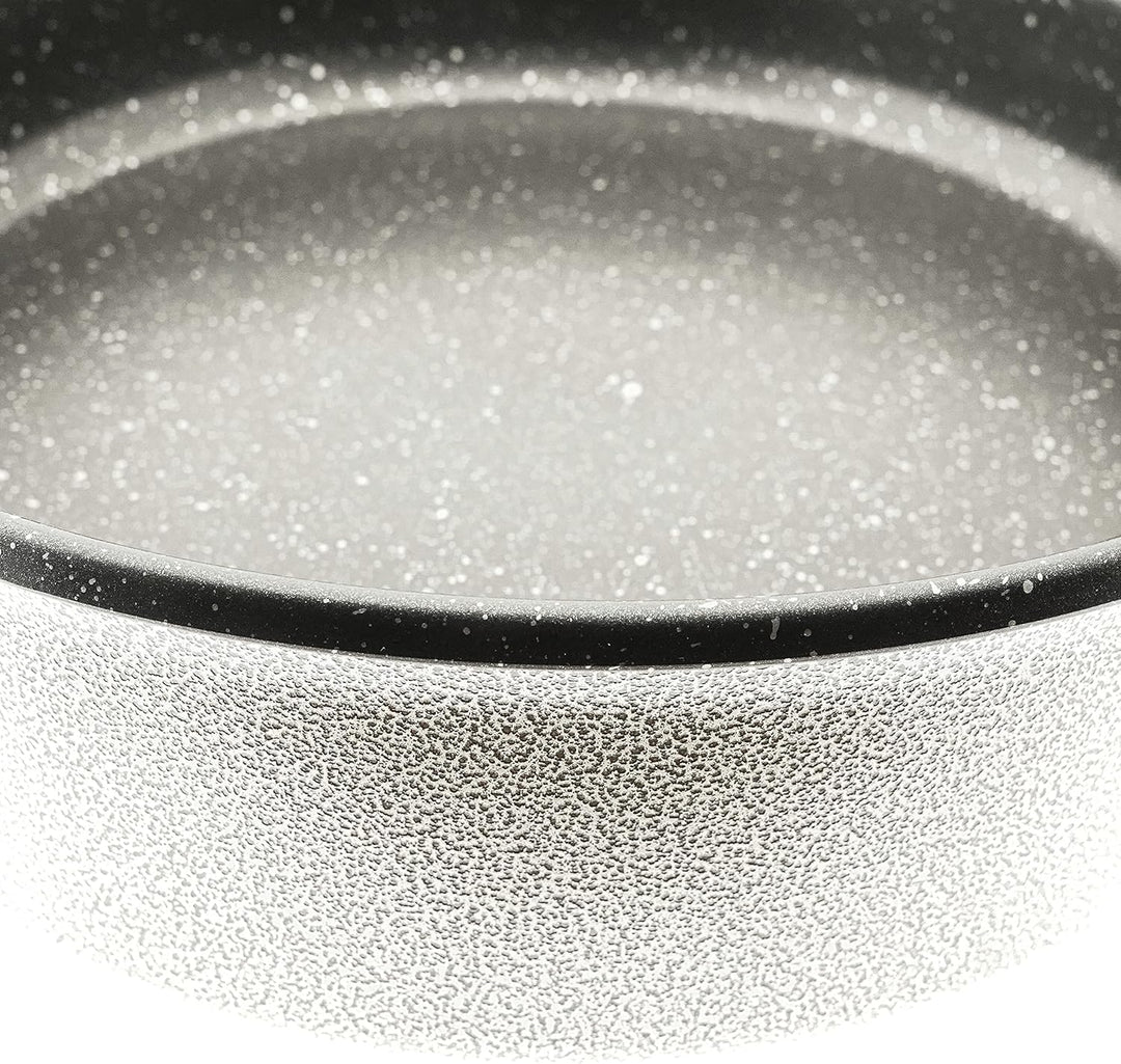 Elektrische Ceramic Pizzapfanne Partypfanne 42x9cm Antihaft Beschichtet 1500 Watt