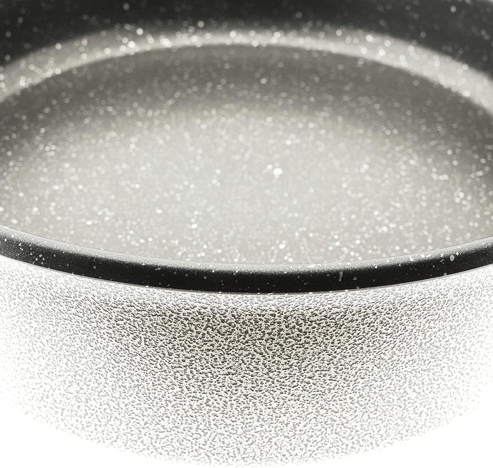 Elektrische Ceramic Pizzapfanne Partypfanne 42x9cm Antihaft Beschichtet 1500 Watt
