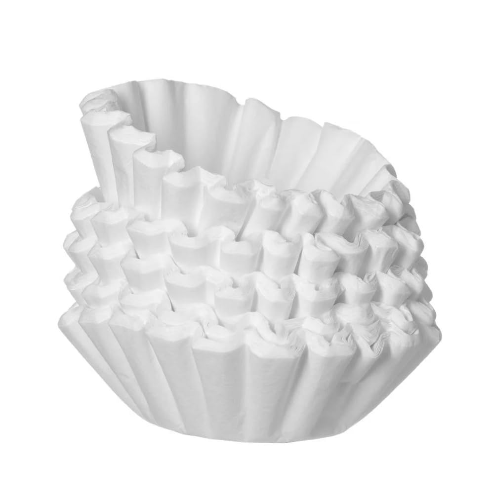 HENDI Kaffeefilterpapier, für Kaffeegeräte von HENDI, Bravilor, Animo, Durchmesser filter 205mm, Dur