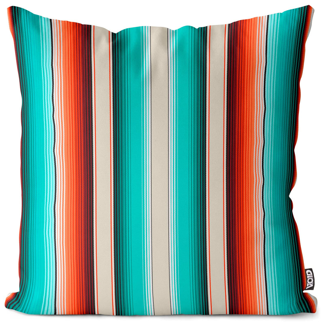 VOID Serape Stripes Kissenbezug Kissenhülle Sofakissen Kissen Deko Outdoor-Kissen Dekokissen, Kissen