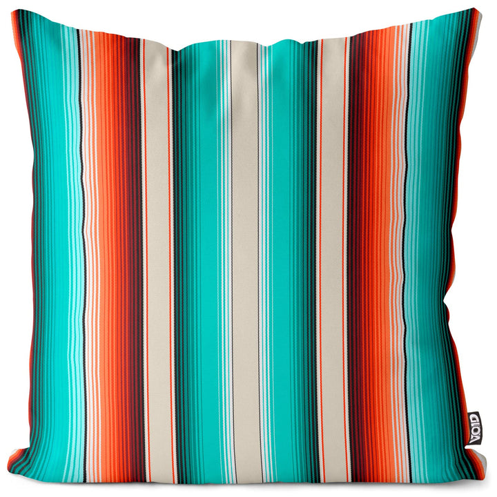VOID Serape Stripes Kissenbezug Kissenhülle Sofakissen Kissen Deko Outdoor-Kissen Dekokissen, Kissen
