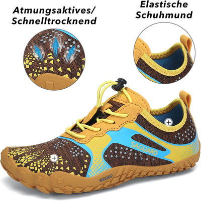 SAGUARO Barfussschuhe Kinder Barfussschuhe Schnell Trocknend Badeschuhe für Jungen Mädchen Gr.24-36