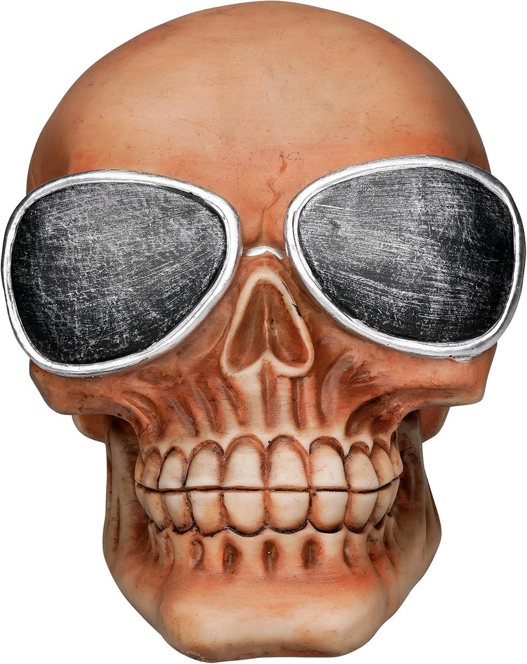 White Label Crazy Heads Cool Skull Totenkopf mit Sonnenbrille Kopfhörerständer Headset Halter Stände