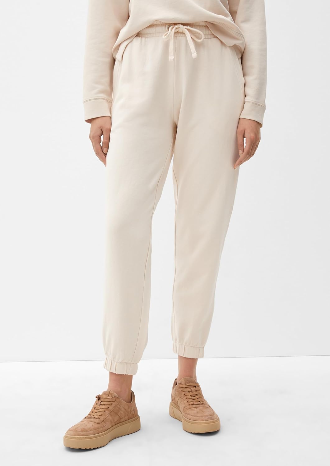 s.Oliver Jogpants aus leichtem Sweat 32 Beige, 32 Beige
