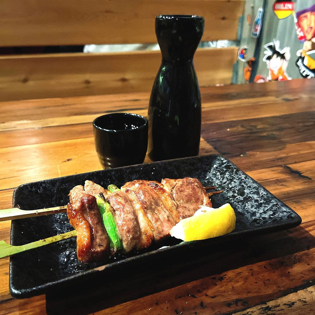 JapanBargain, Sake-Karaffe aus Porzellan, für kalte Sake und heisse Sake geeignet, mikrowellengeeign