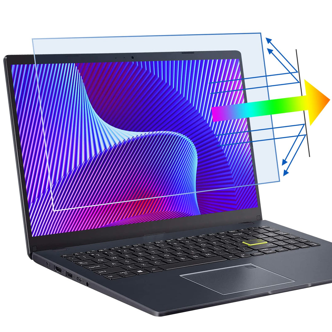 2 Stück 15,6 Zoll (1920 x 1080P) Laptop Blaulicht Displayschutzfolie, Augenschutz, Anti-Kratz- und B