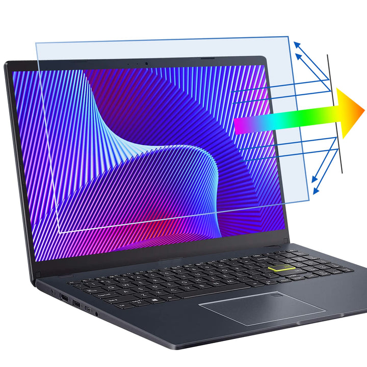 2 Stück 15,6 Zoll (1920 x 1080P) Laptop Blaulicht Displayschutzfolie, Augenschutz, Anti-Kratz- und B