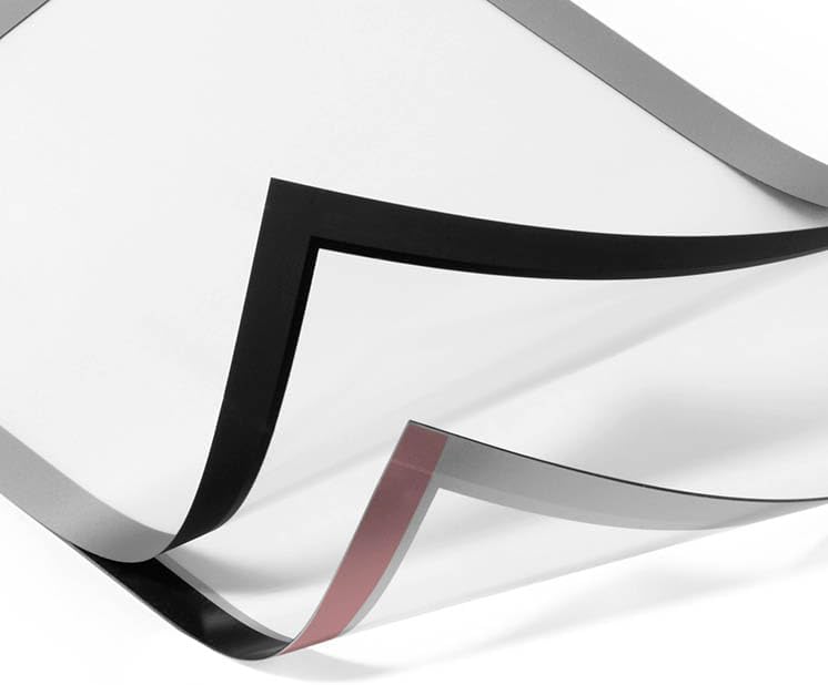 Durable Info-Rahmen Duraframe (A3, selbstklebend mit Magnetverschluss) 2 Stück, rot, 487303 DIN A3 r