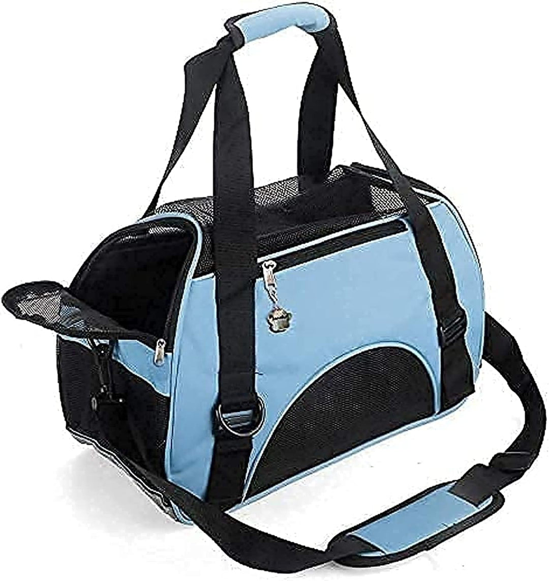ZaneSun Cat Carrier,Soft-Sided Pet Travel Carrier for Cats,Dogs Puppy Comfort Portable Foldable Pet