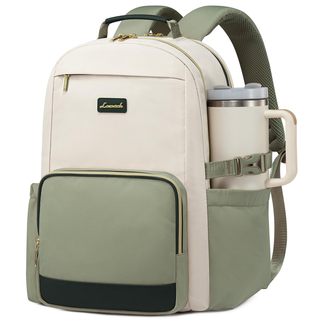 LOVEVOOK Rucksack Damen,17.3 zoll Laptop Schulrucksack Teenager,Travel Backpack Women Elegant für Un
