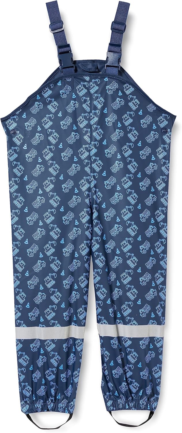 Playshoes Unisex Kinder Matschhose Regenlatzhose Ungefüttert Wind-und wasserdichte Regenhose Regenbe