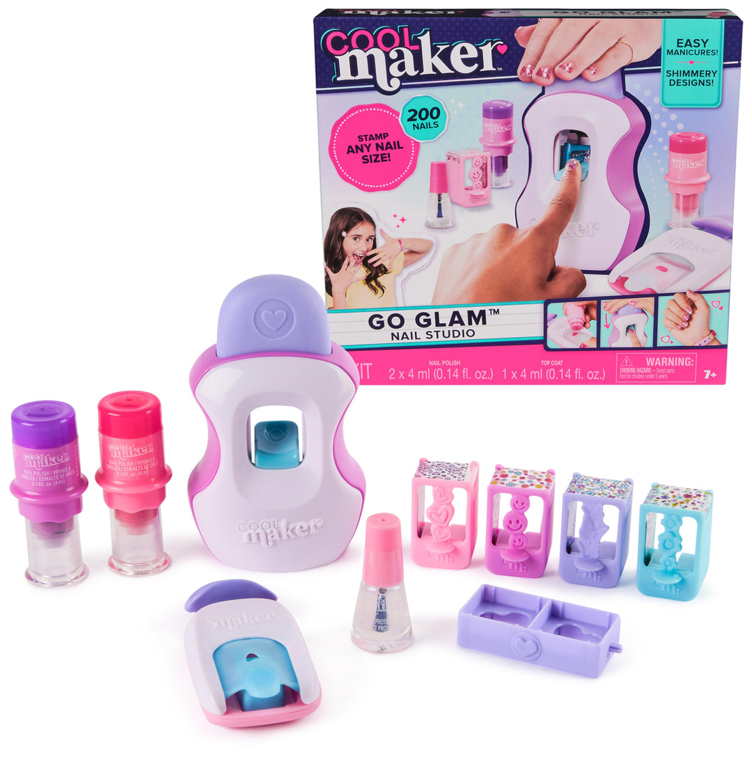 Cool Maker Go Glam Nagelstudio - für stylische Nägel mit Motiven, ganz einfach lackieren und bedruck