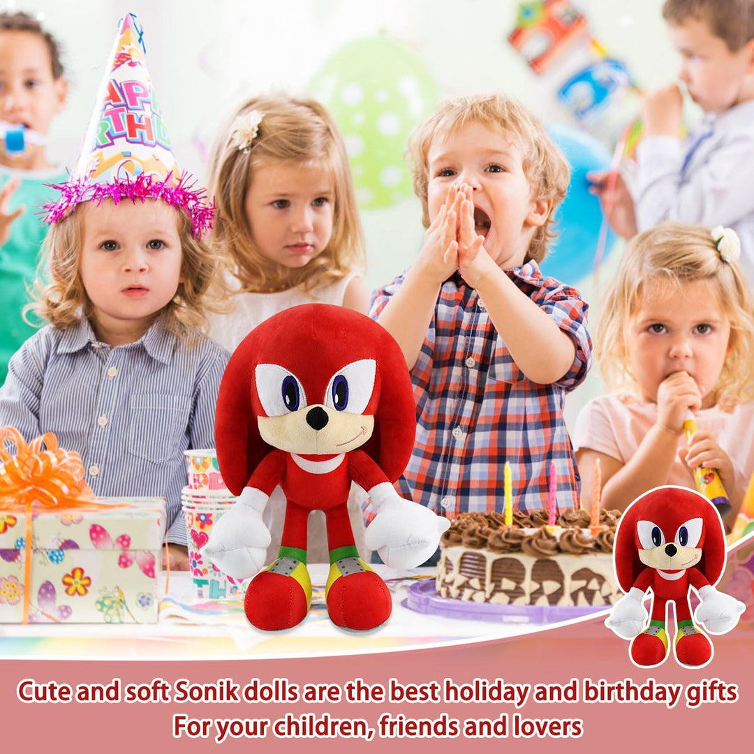 S-onic Tails Kuscheltier, 30cm S-onic Plüschfigur, Kinder S-onic Plüschpuppen, Cartoon Anime S-onic