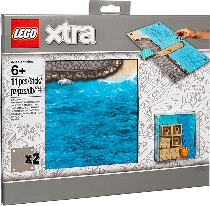 Lego Xtra Creator Ozean-Spielmatte 853841 Mehrfarbig, Mehrfarbig