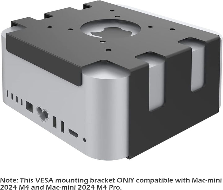 Halterung für Mac Mini m4, Untertischhalterung VESA Halterung für Mac Mini m4, Metall Halterung Desk