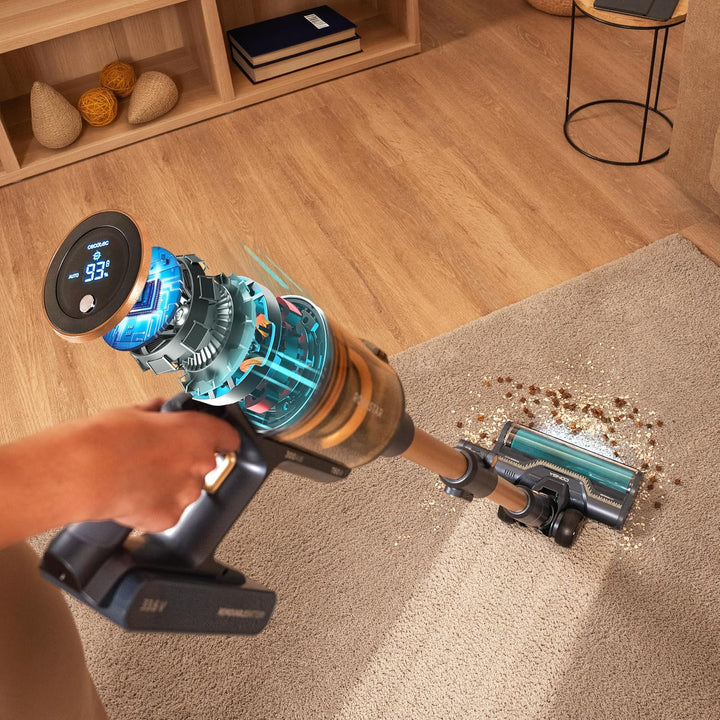 Cecotec Kabelloser Staubsauger Besen Conga Rockstar RX70 AquaPet Flex. 300AW, 780W, Hochleistungsmot