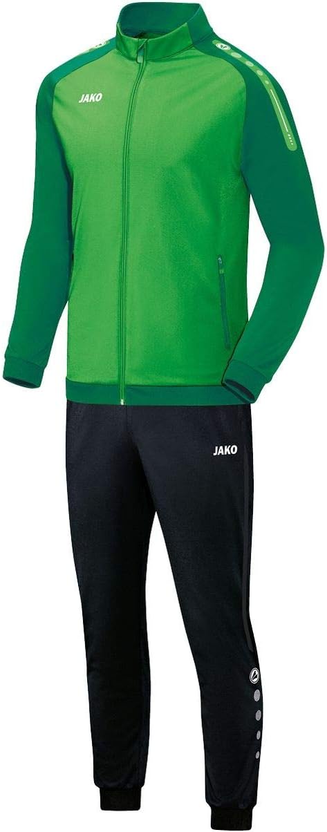 JAKO Herren Champ Trainingsanzug Polyester S soft green/Sportgrün, S soft green/Sportgrün