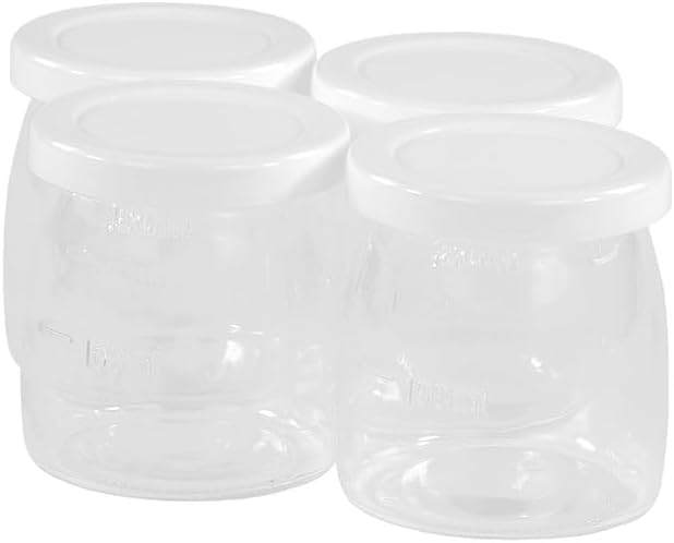 Unold Joghurtbereiter Jogi | 4 Behälter à 180 ml für hausgemachten Joghurt | Einfache Joghurtbereitu