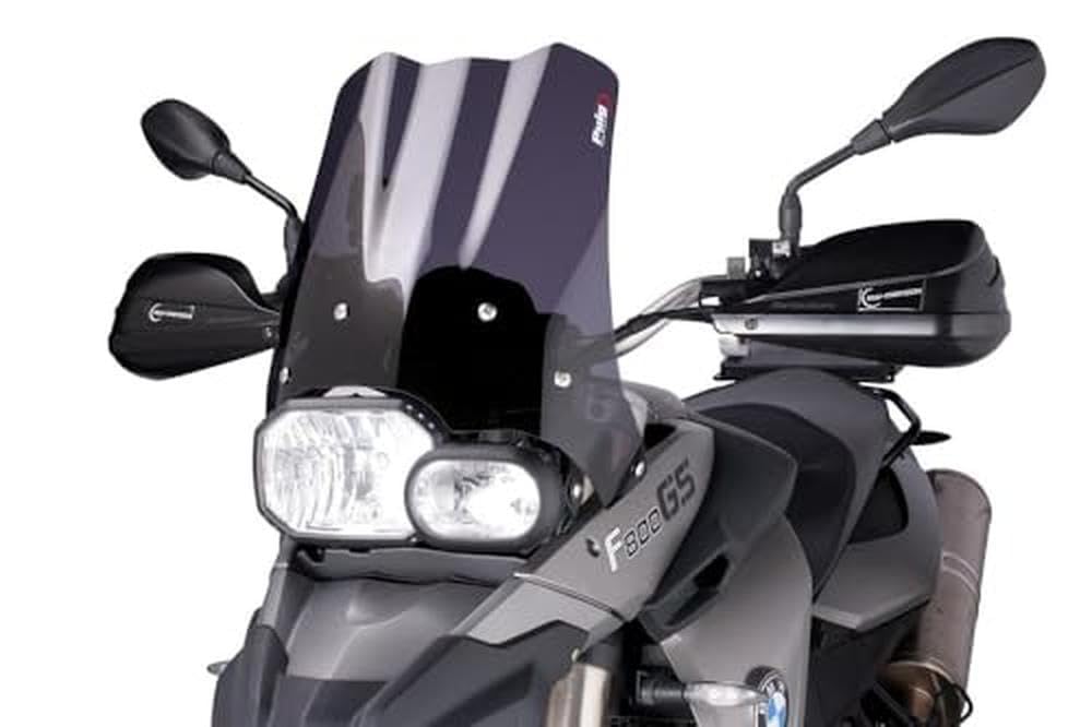 Puig 4670F Kuppel Touring BMW F650gs/F800gs 08-14, Transparent/Dunkelgrau Rauch Transparent / Dunkel