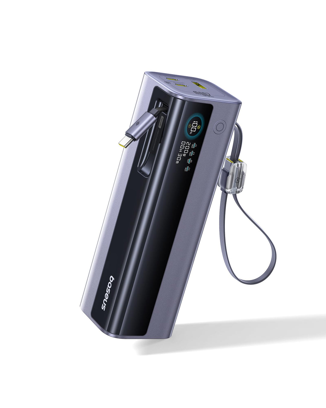 Baseus EnerGeek GR11 Powerbank Laptop 25000mAh, 200W Schnellladen, Power Bank mit 62cm Retractable U