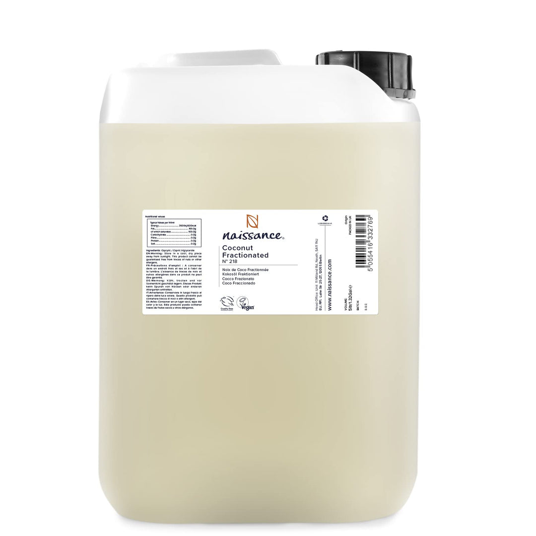 Naissance Kokosöl fraktioniert (Nr. 218) 5 Liter (5000ml) 100% rein 5 l (1er Pack), 5 l (1er Pack)