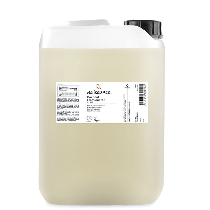 Naissance Kokosöl fraktioniert (Nr. 218) 5 Liter (5000ml) 100% rein 5 l (1er Pack), 5 l (1er Pack)