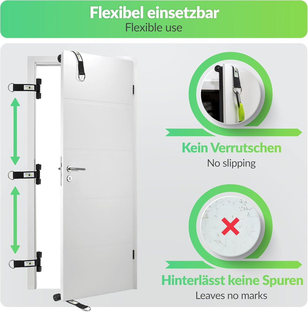 BodyCROSS Premium Türanker, Stabile für Effektives Indoor & Outdoor Training, Sicher und Langlebig,