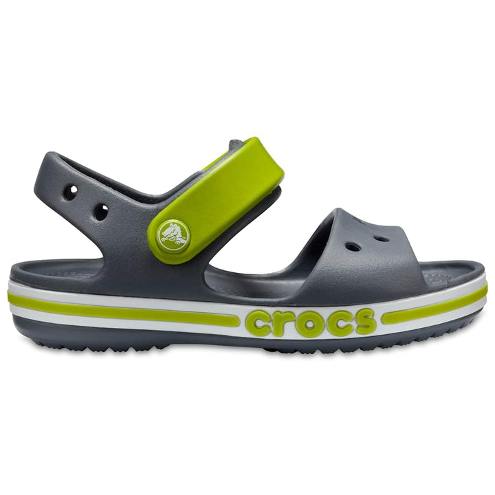 Crocs Bayaband Unisex Children's Sandal K Leisure Flip Flops Sportswear 19/20 EU Charcoal, 19/20 EU