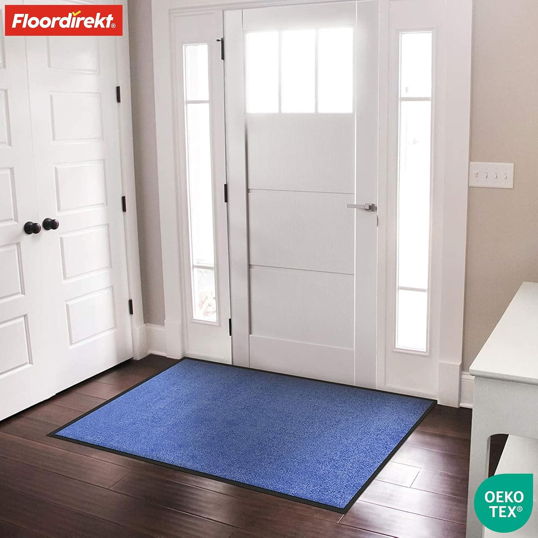 Floordirekt Schmutzfangmatte Rhine - waschbare & leistungsstarke Fussmatte - Sauberlaufmatte mit Rut