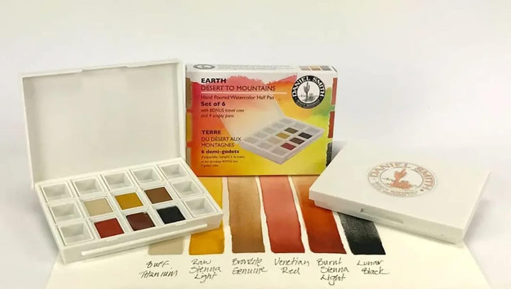 Daniel Smith 285650002 Halbmond-Set, Aquarell, gegossen