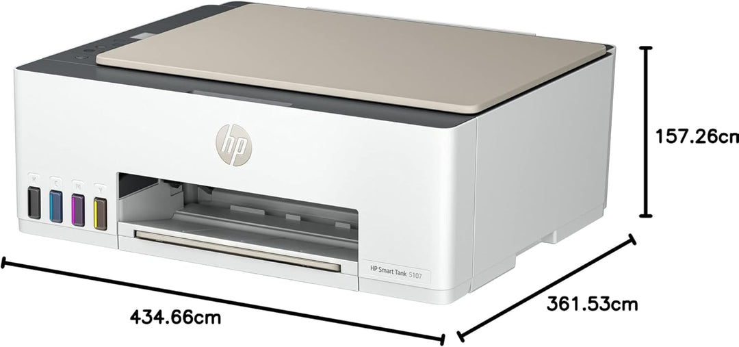 HP Smart Tank 5107 All-In-One Printer, Color, Printer for, 5D1B1A#BHC