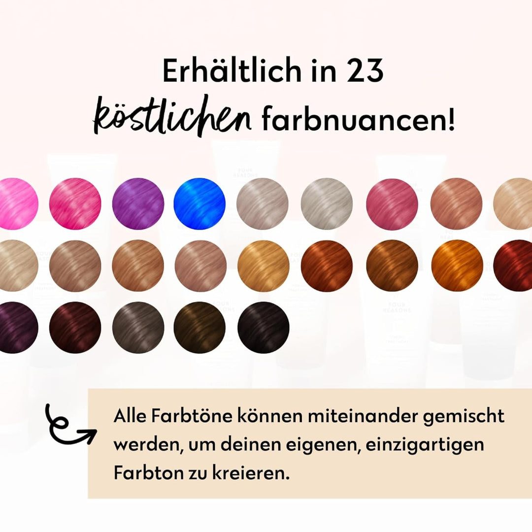 Four Reasons Haartönung Conditioner - Kupfer Rot - Natürliche Spülung und Intensivtönung für Haare -