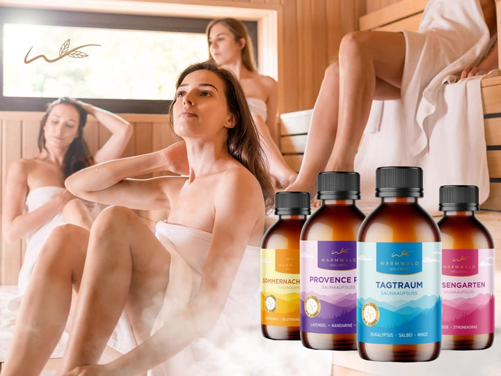 Warmwald - Saunaaufguss - Sauna Aufgussmittel mit natürlichen ätherischen Ölen - Saunaöl - Saunaduft