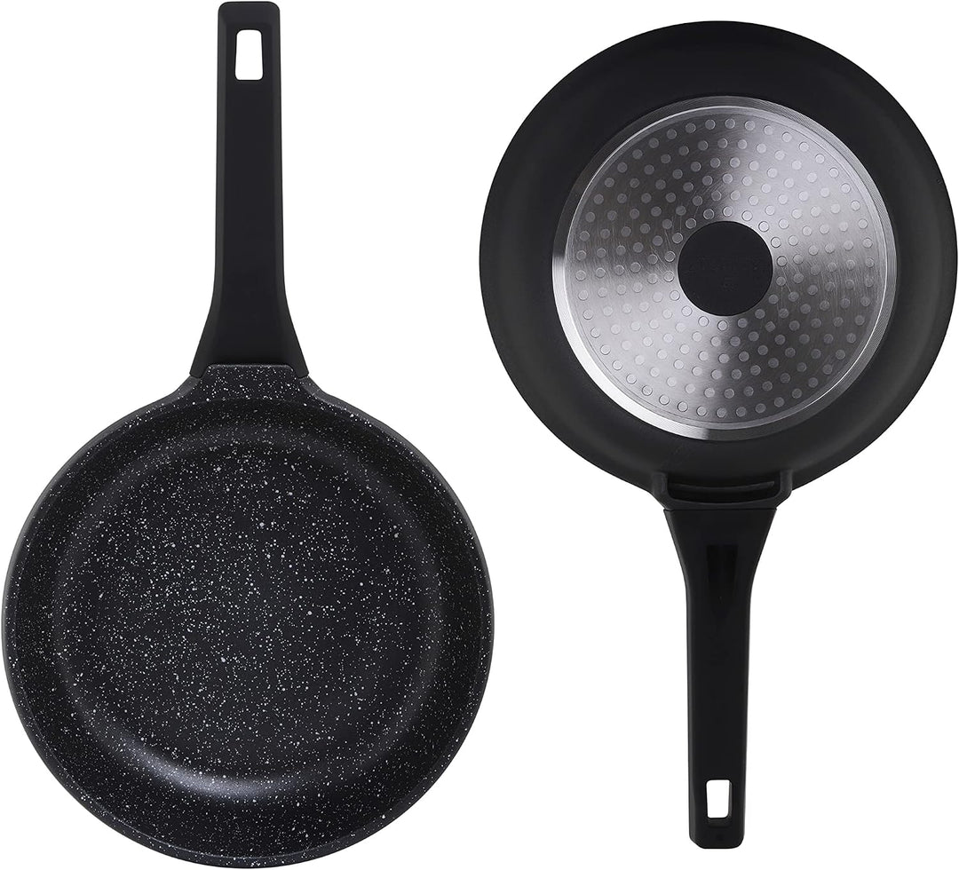 EDENBERG 10 TLG Topfset Induktion, Töpfe &amp; Pfannen beschichtet, Kochtopf Set | induktions Töpfe Set,