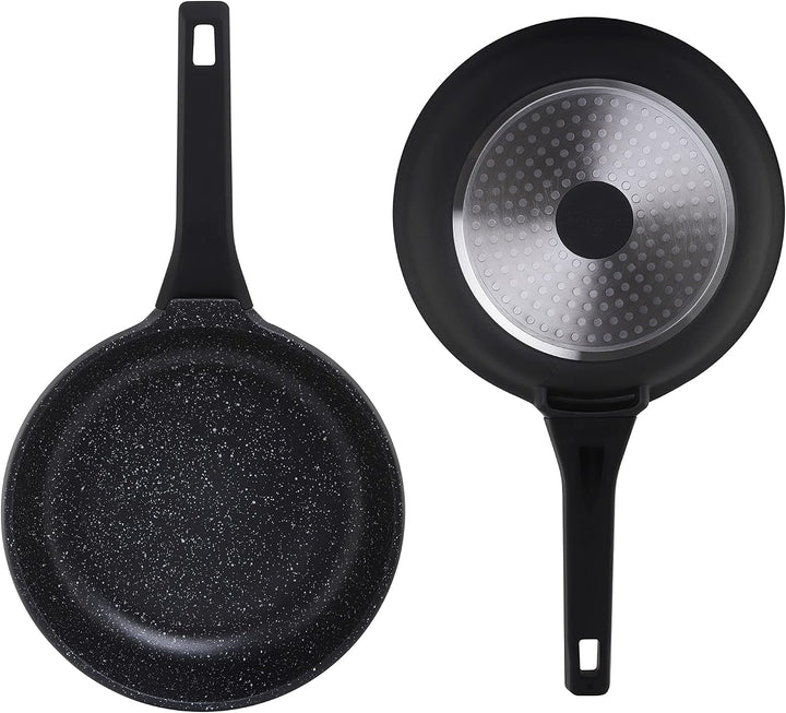 EDENBERG 10 TLG Topfset Induktion, Töpfe &amp; Pfannen beschichtet, Kochtopf Set | induktions Töpfe Set,