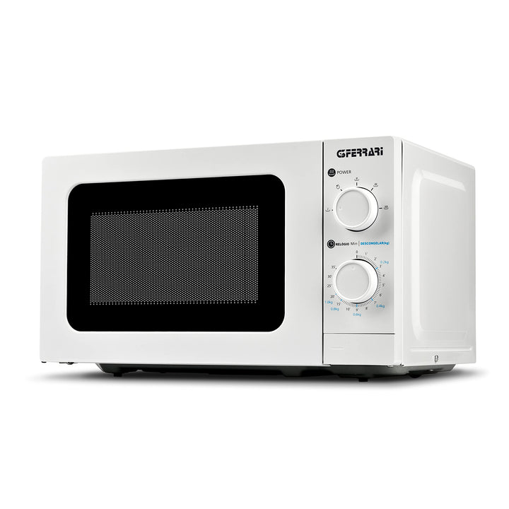 G3 Ferrari G10172 Mikrowelle Otello, 20 Liter, 700W, 35-Minuten-Timer, Innenbeleuchtung, inkl. Zubeh