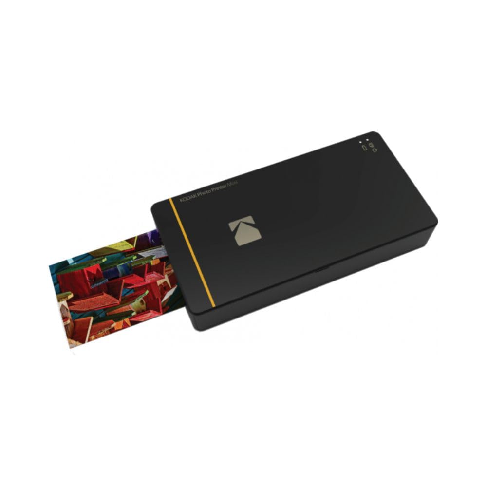 Kodak Mini-Mobil W-LAN &amp; NFC 4.7 x 7,5 cm Fotodrucker mit fortgeschrittener Sublimations-Tintendruck