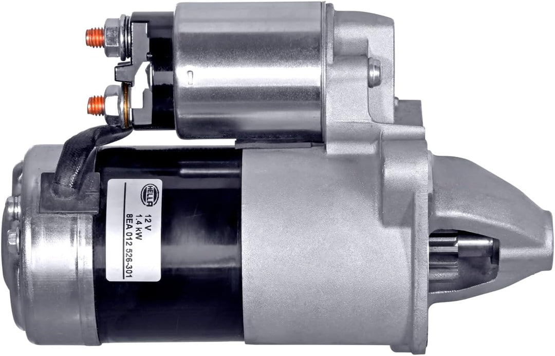 HELLA - Starter/Anlasser - 12V - 1.4kW - für u.a. Kia Clarus (K9A) - 8EA 012 526-301