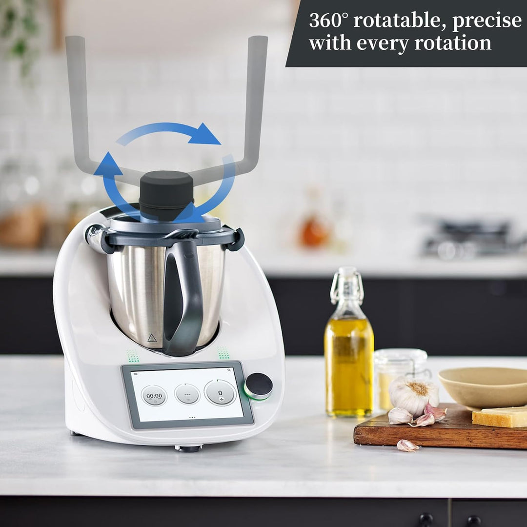 Dampfumleiter für Thermomix TM5 TM6, Dampf Umleitung Zubehör aus Lebensmittelechtes PP, Dampfableite