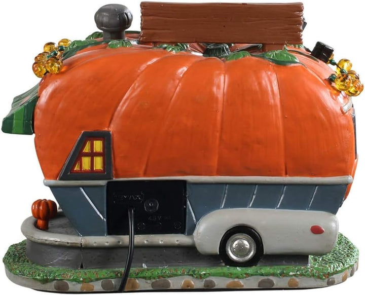 Lemax 95444 - Pick Me Pumpkin Wagon - Kürbis Lastwagen - Spooky Town - Beleuchtet & Batteriebetriebe