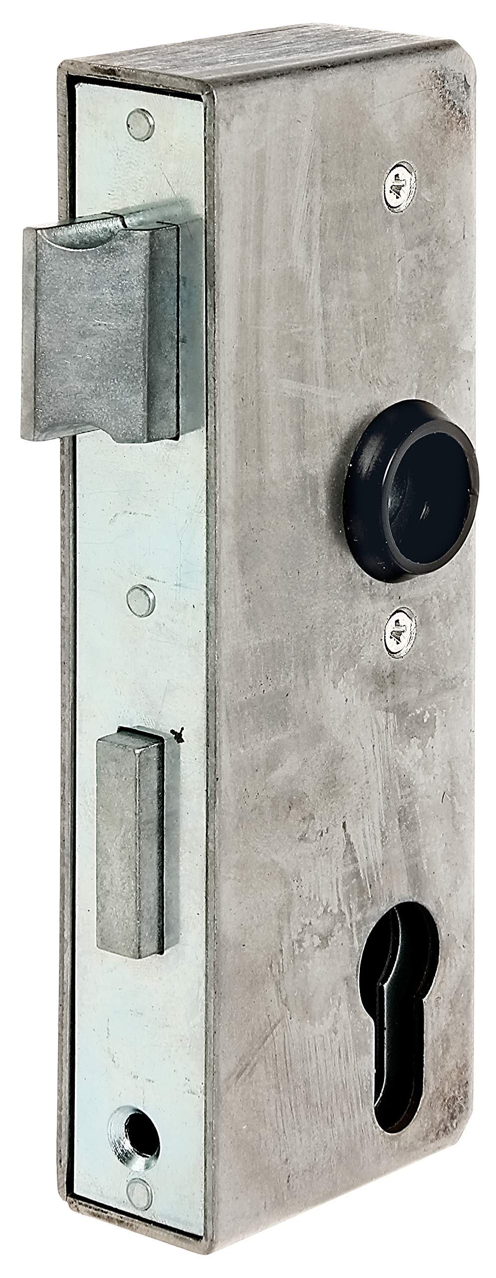 Alberts 413354 Schlosskasten | mit verzinktem Schloss | Stahl | Dornmass 40 mm | 170 x 60 x 30 mm